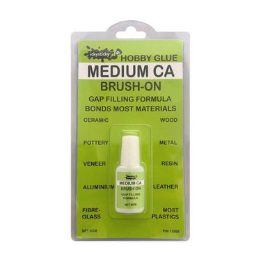Icky Sticky 13998 Medium CA Glue Brush On 8gm